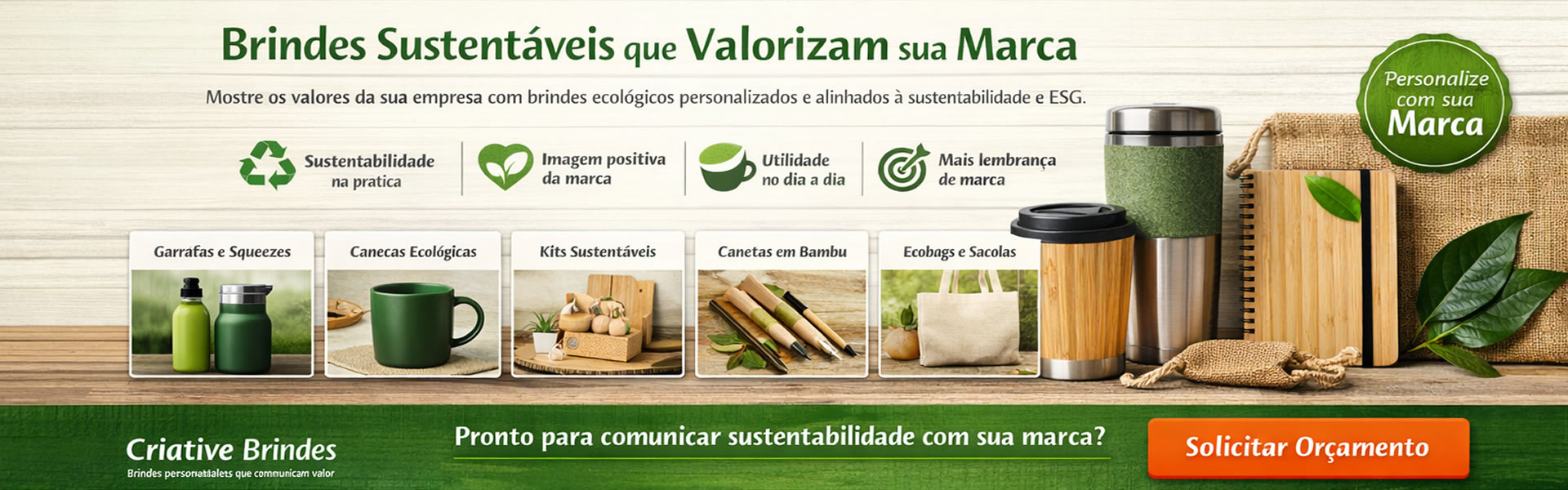 Brindes Ecológicos Personalizados