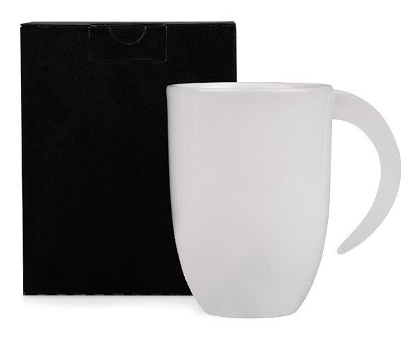 Caneca Em Cerâmica Branca - 350Ml CO-41350