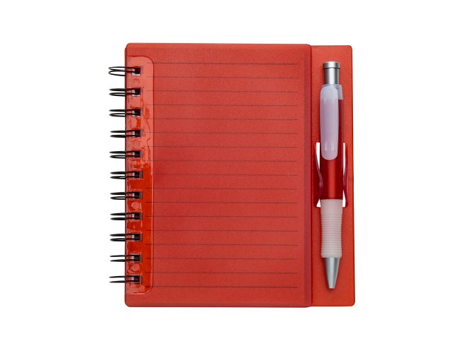 Bloco de Anotações Plástico + Caneta (11193)