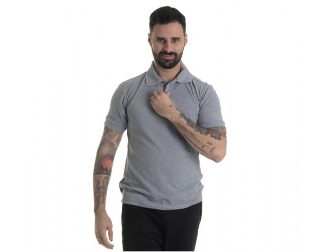 Camisa Polo Masculina Piquet