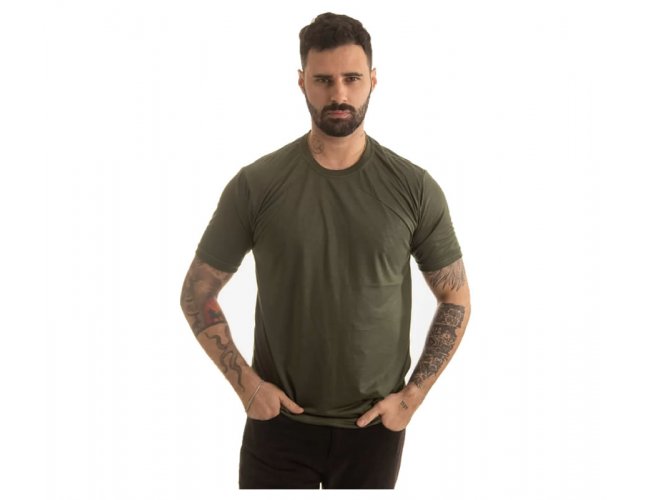 Camiseta Unissex Penteada 100% Algodão