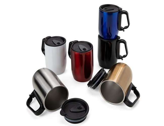 Caneca Inox Parede Dupla 350ml (18624)