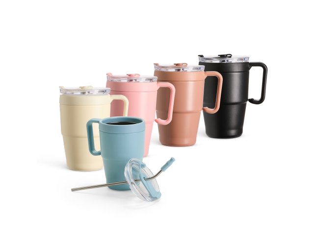 Caneca T�rmica Inox 600ml (18968)