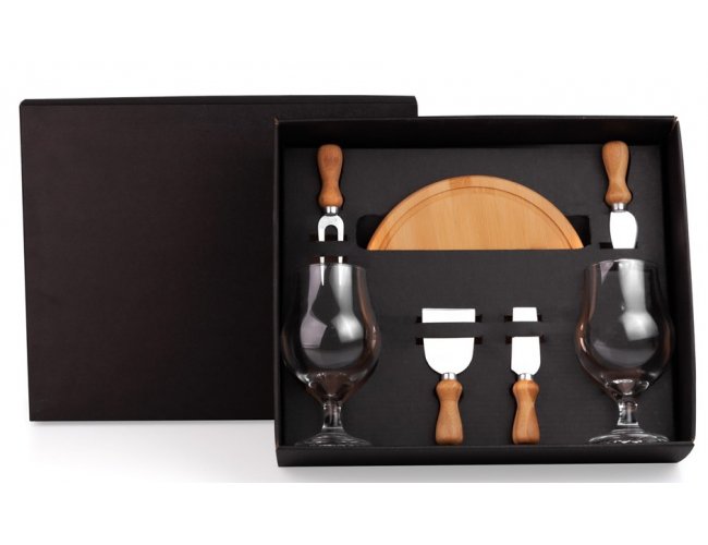 Conjunto Para Queijo / Cerveja - 7 P�s KT-9048L