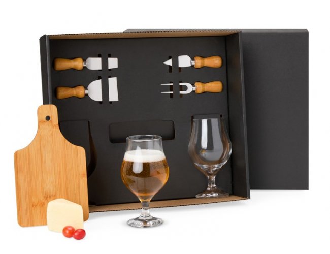 Conjunto Para Queijo / Cerveja - 7 P�s KT-90201