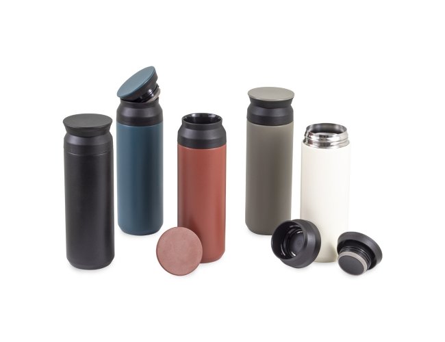 Garrafa Térmica em Inox 470ml (21x6cm)