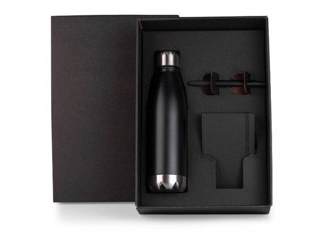 Kit Caderno E Acess�rios - 3 P�s KT-9046W