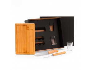 Kit Churrasco Com Copos - 5 P�s (KT-90424)