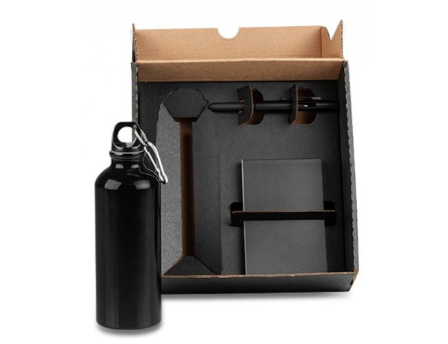 Kit Com Squeeze, Caneta E Bloco - 3 P�s KT-90235