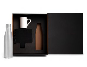 Kit Garrafa, Caneca E Caderno - 3 P�s KT-90392