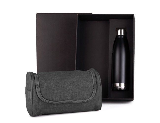 Kit Necessaire E Garrafa - 2 P�s KT-9023S