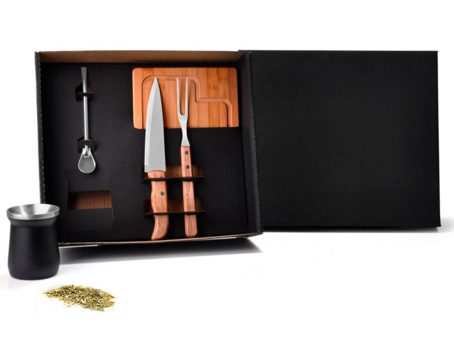 Kit Para Churrasco / Chimarrão / Terere - 5 Pçs KT-90306