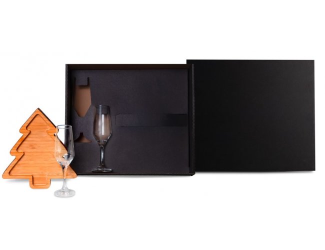 Kit Petisqueira E Ta�as Para Champagne - 3 P�s KT-90349