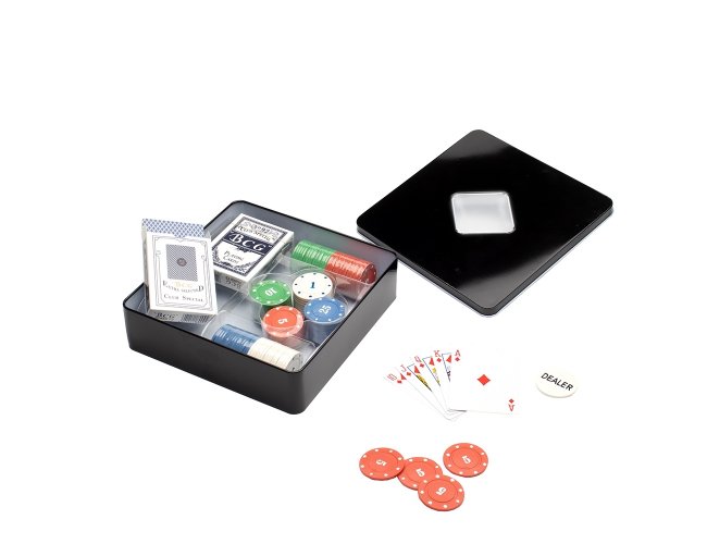 Kit Poker 100 Fichas (19054)