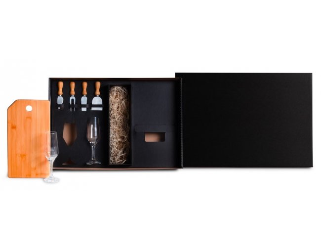 Kit Queijo E Champagne - 7 P�s KT-90343