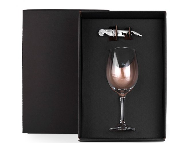 Kit Vinho Com Abridor - 2 P�s KT-9044J