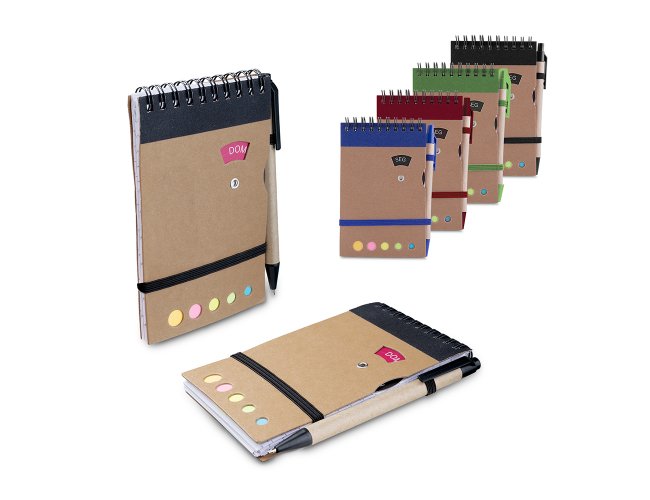 Mini Caderno A6 + Caneta (14x9cm) BL037