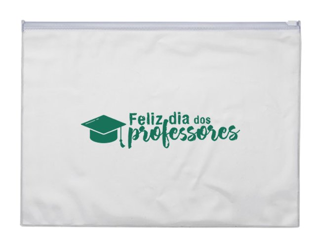 Pasta em PVC Zip Zap 13253 Personalizada