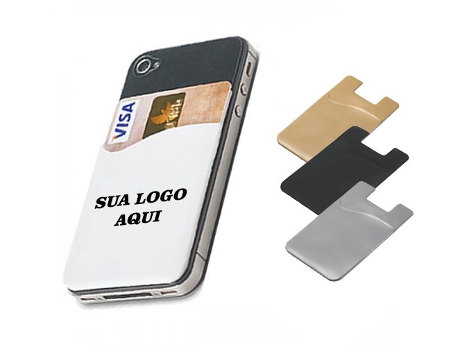 Porta Cartes para Celular 93264 Personalizado