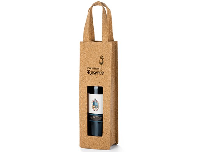 Sacola Cortia Para Vinho 92819 Personalizada